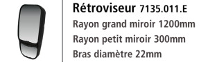 RETROVISEUR 7135.011.E